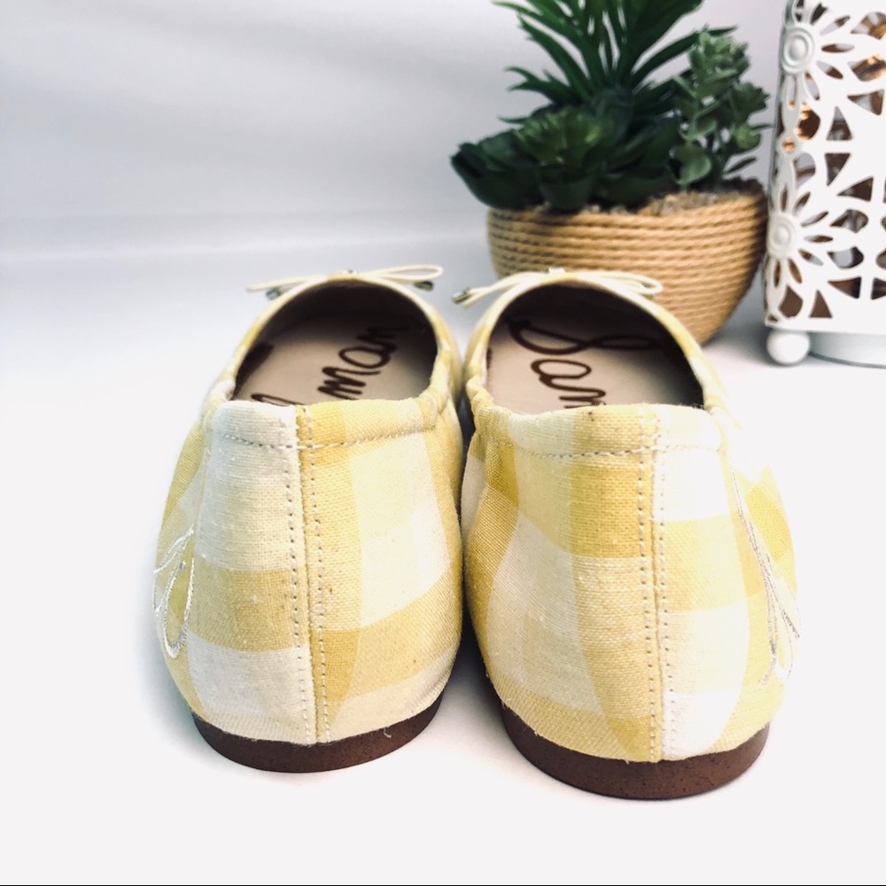 Sam Edelman Gingham Flats - Picture 3 of 8